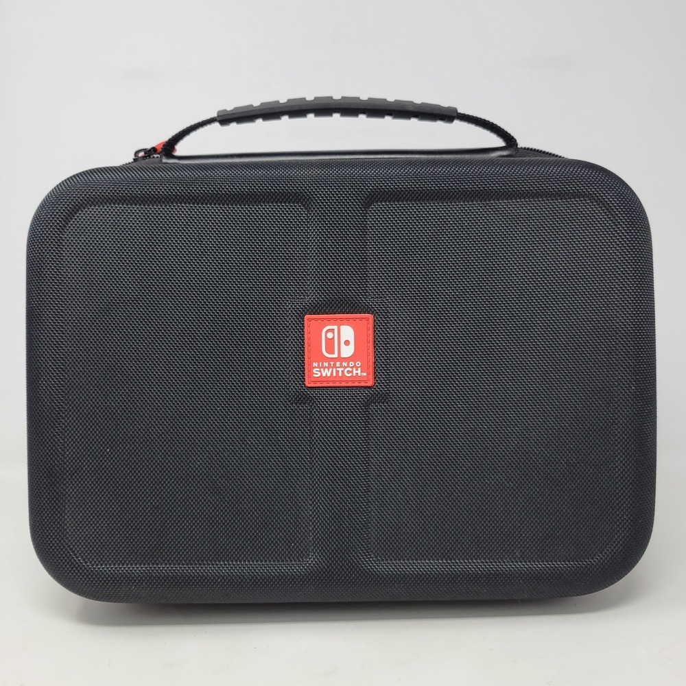 Nintendo Switch Deluxe System Travel Case Black Hard Shell Carrying Bag RDS